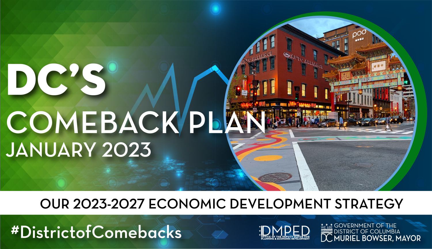Featured image for DC’s Comeback Plan: Our 2023-2027 Economic Development Strategy